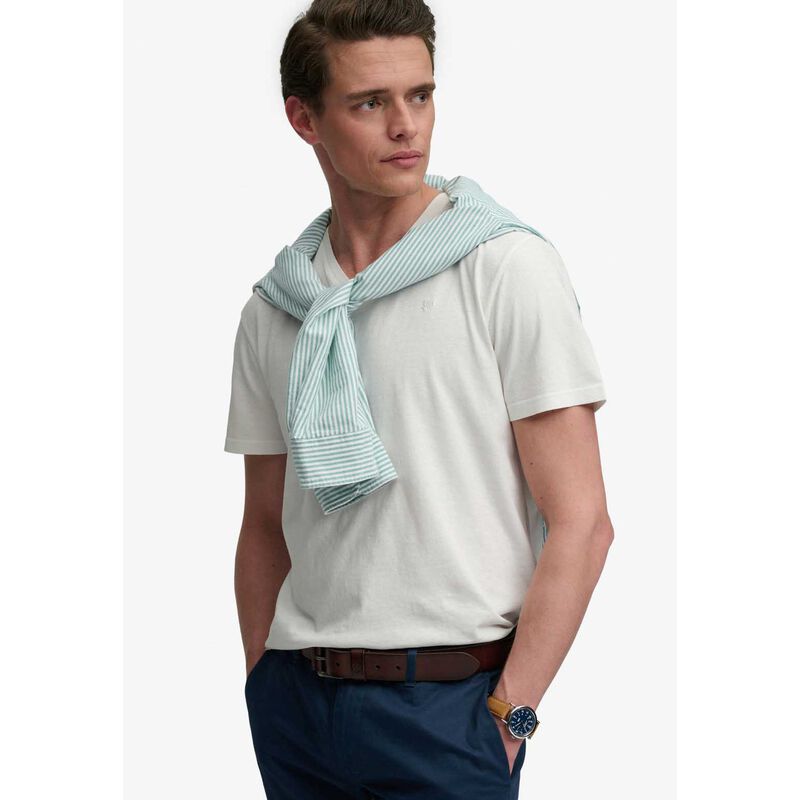 Superdry Classic Cotton Linen Vee image number 2